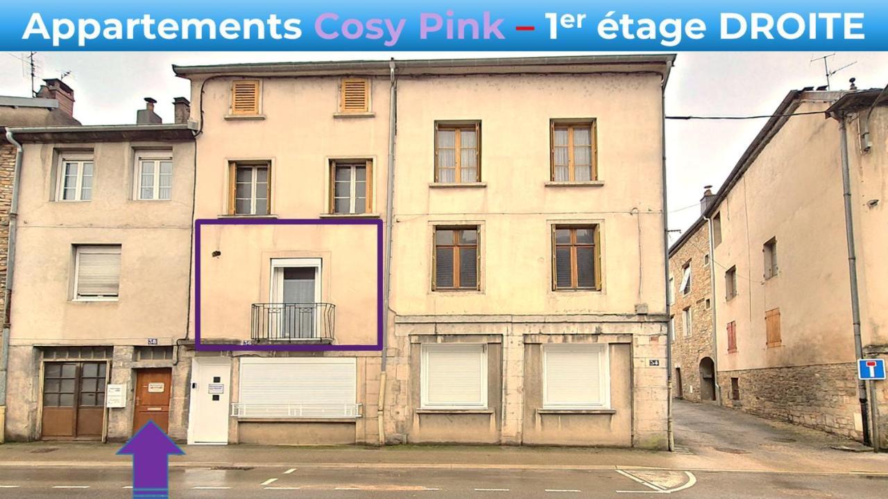 Appartement Cosy Pink Salins Les Bains Esterno foto